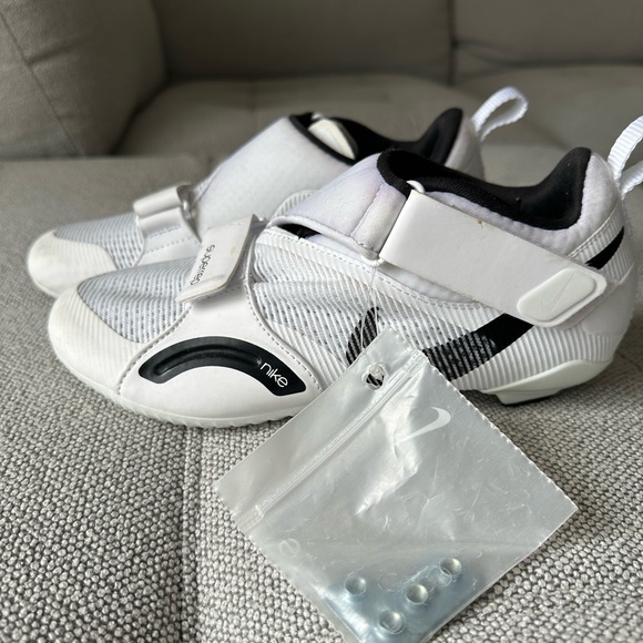 NEW Nike Superrep Cycle Shoes White Black size 7. - Picture 5 of 6